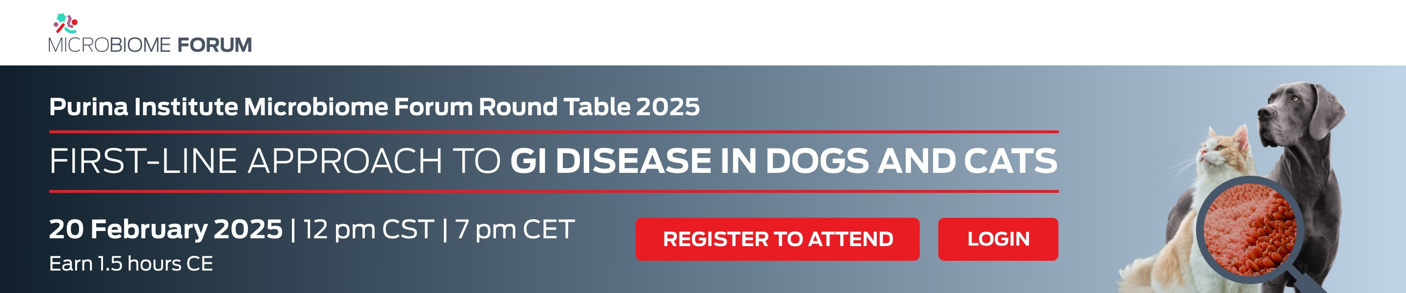 Purina Institute Microbiome Forum Round Table 2025