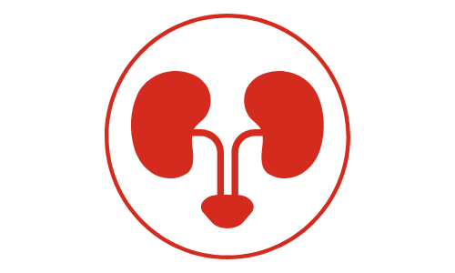 Symbol "Rote Nieren"